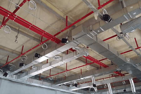indoor sprinkler system